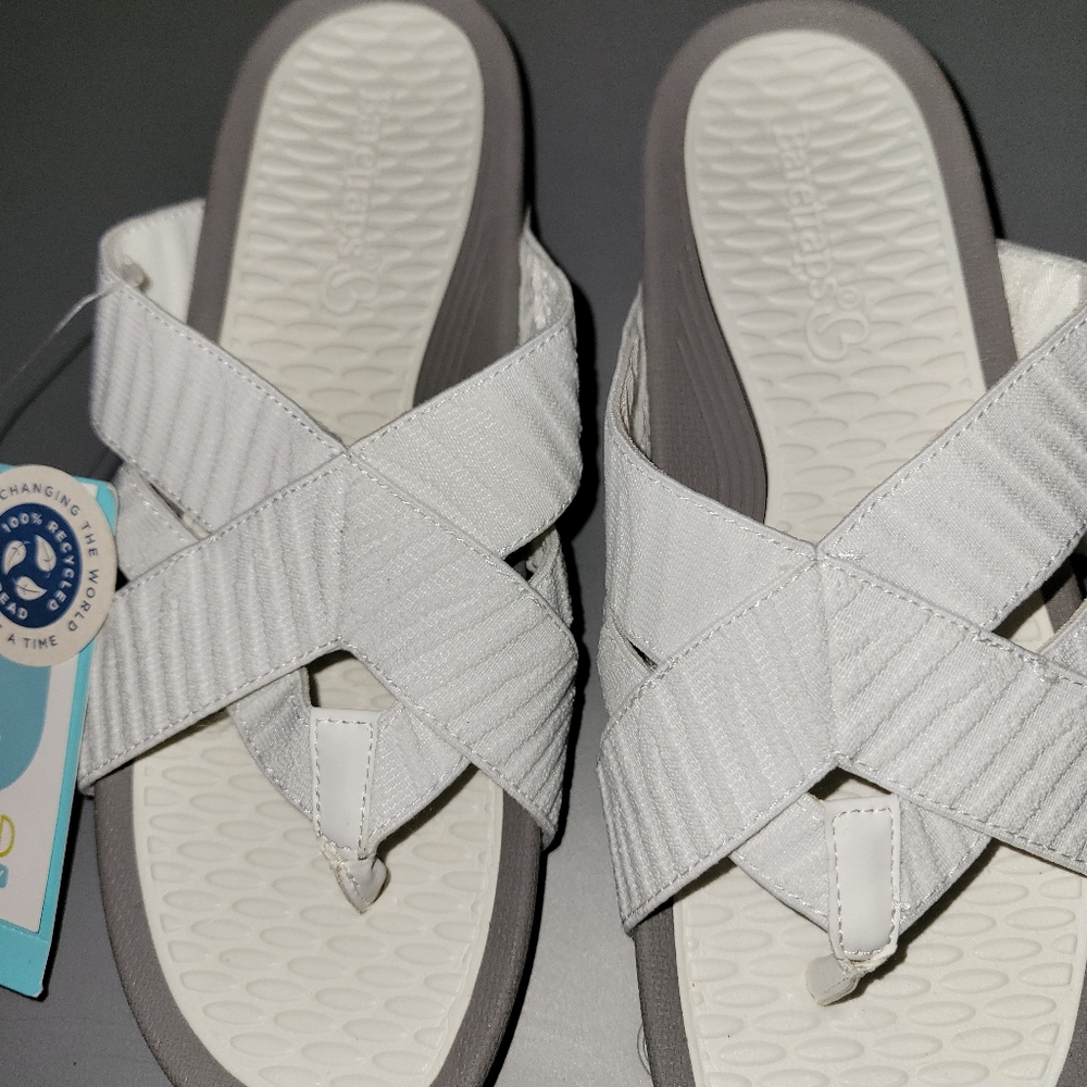 BareTraps White Womens Sandal Size 6 - Picture 5 of 9